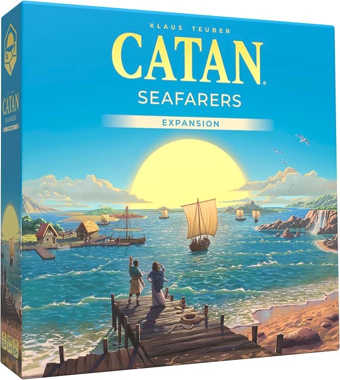 CATAN Seafarers Board Game Expansion (6th Edition) Strategy Game for Kids and Adults, Ages 12+, 3-4 Players, 60 Minute Playtime, Made by Catan Studio | Strategy Game for Kids and Adults, Ages 12+, 3-4 Players, 60 Minute Playtime