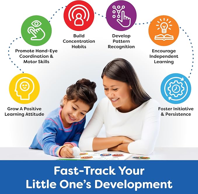 Montessori Busy Book for Toddlers 3-5 - Preassembled Preschool Workbook, Toddler Busy Book - Montessori Toys for 3 Year Old, Preschool Learning Toys Activities - 3 Year Old Girl Gifts, Boy Gifts