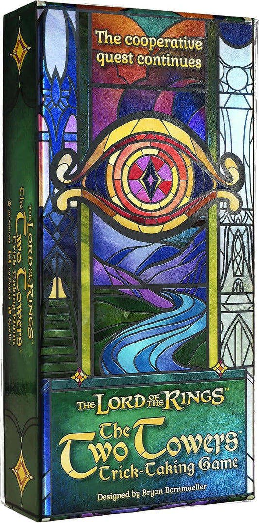 The Lord of the Rings The Two Towers Trick-Taking Game | A Cooperative Card Adventure! Strategy Game for Kids & Adults, Ages 10+, 1-4 Players, 20 Mins