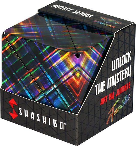 Shashibo DODECA Magnetic Puzzle Cube, Stress Relief Fidget Toy | 100+ Possible Shapes, Sensory Fidget Toy For Adults & Kids, Fun Shape Shifting Puzzle Box For All Ages