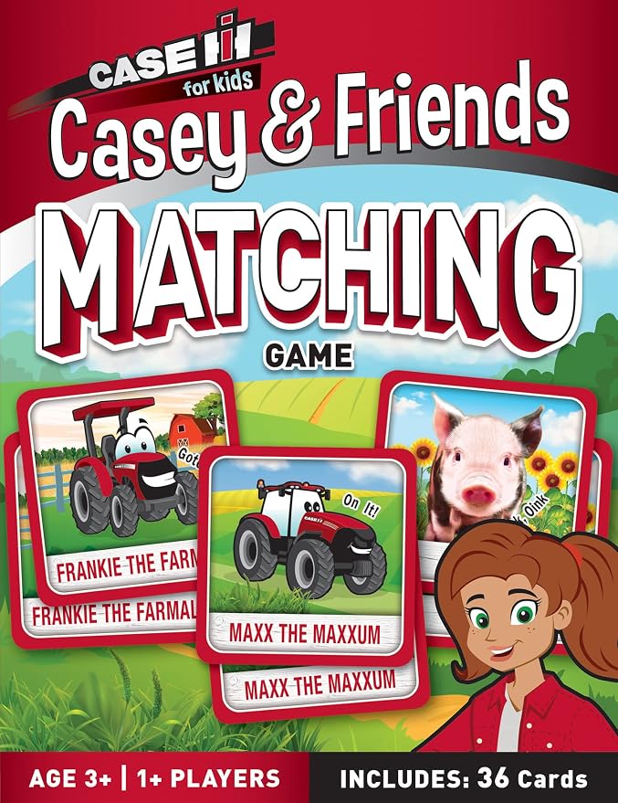Case Tractor Matching Game