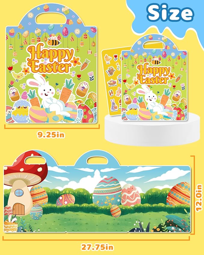 Benresive Reusable Sticker Book for Toddlers, Travel Stickers for Kids | Toddler Travel Activities Toys, Birthday Gifts for Boys & Girls, Airplane Travel & Road Trip Essentials Kids