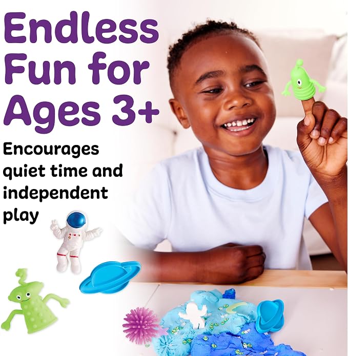 Creativity for Kids Sensory Pack: Outer Space - Toddler Activities and Space Toys, Gifts for Kids, Sensory Toys for Toddlers (Ages 3+)