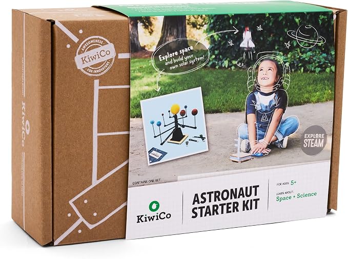 KiwiCo Astronaut Starter Kit - Space Science STEM Toy for Kids Ages 5+