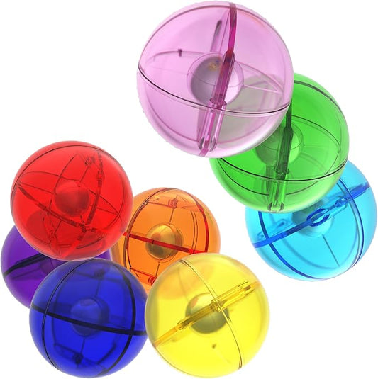 PicassoTiles Marbles for Magnetic Block Tiles Race Track Building Maze Set | STEM educational interactive learning kit, vibrant replacement balls, smooth rolling action spheres, safe plastic, ages 3+