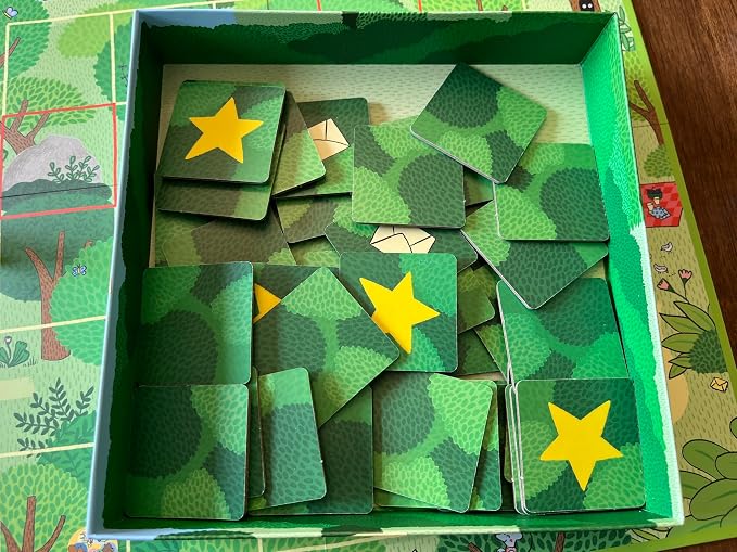 GIGAMIC Mr. Postmouse’s Picnic | Adorable Animal Adventure Board Game for Kids | Help Mr. Postmouse Get His Friends to the Picnic | Cooperative Tile Flipping Kids Game | Ages 4+ | 1-4 Players | 30 Min