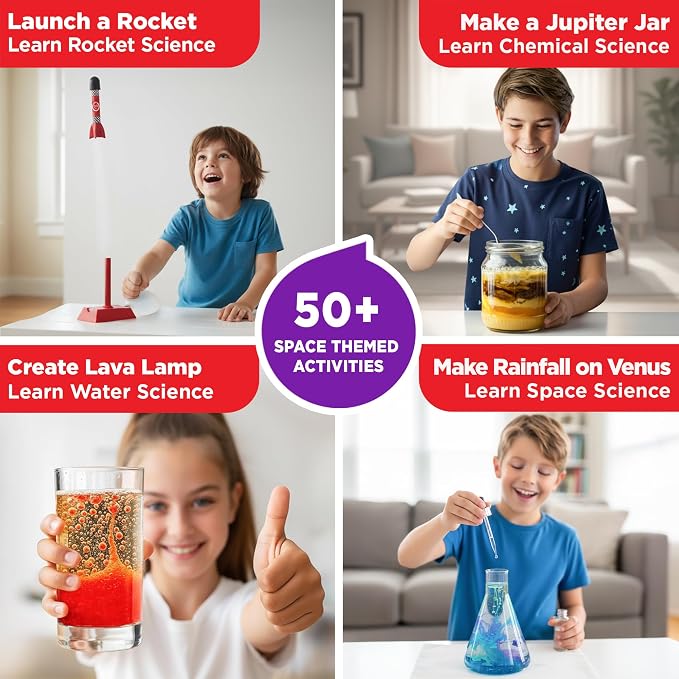 Doctor Jupiter Mega Science Gift Set for Kids Ages 8+, Birthday Gift | Set of Ultimate Science Kit & Space Science Kit, Birthday Gift for Boys, Girls Ages 9,10,11,12, STEM Educational Learning Toy