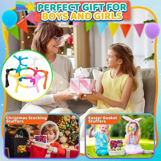 12PCS Magnetic Travel Toys for Toddlers Kids, Airplane Car Travel Activities Essential, Fidget Toys Road Trip ‌Sensory Toy, Fidgets for Classroom Toys for 3 4 5 6 7 8 Year Old, Kids Stocking Stuffers