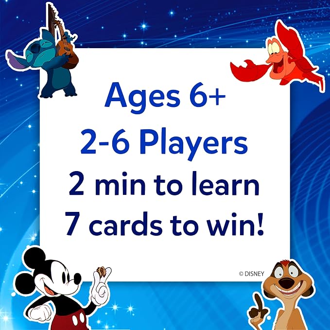 Skillmatics Guess in 10 Card Game – Disney, Gift for Kids, Travel Toys | Family Trivia Game, Educational Board Game, Cinderella, Mickey Mouse, Screen-Free Fun, Girls & Boys Ages 6, 7, 8, 9 and Up
