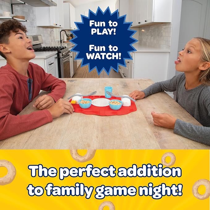 Breakfast Blitz Board Game Food Fight Game Food Game for Kids Family Games | Family Game Night, Travel Games, Food Game, Cereal NOT Inc, Family Fun