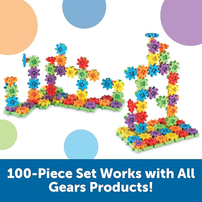 Learning Resources Gears Deluxe Building Set