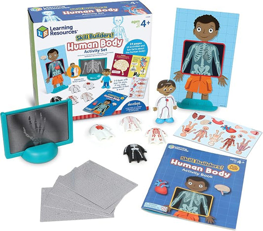 Learning Resources Skill Builders Human Body Activity Set