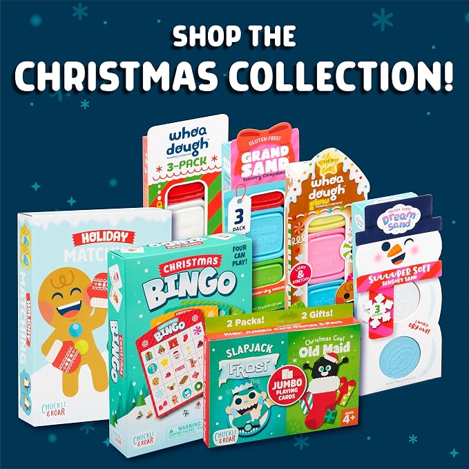 Chuckle & Roar Holiday Matching Game for Kids Ages 3+ – Match the Mittens Memory Game, No-Reading Preschool Activity, Cognitive Skill Building, Family Game Night & Classroom Game