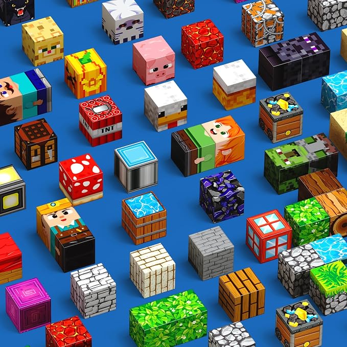 Magnetic Blocks, 400PCS Toys Building Cube Birthday Gifts for Kids | Magnetic Cubes, 0.8 inches Building Blocks, STEM Construction Toys Christmas Birthday Gifts for Kids Boys Girls