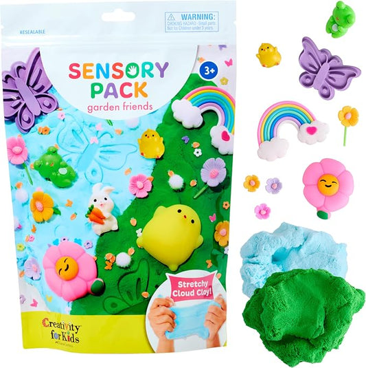 Creativity for Kids Sensory Pack: Garden Friends, Screen Free Summer Activities & Sensory Toys for Toddlers, Toddler Activities & Pretend Play Summer Fun (Ages 3+)
