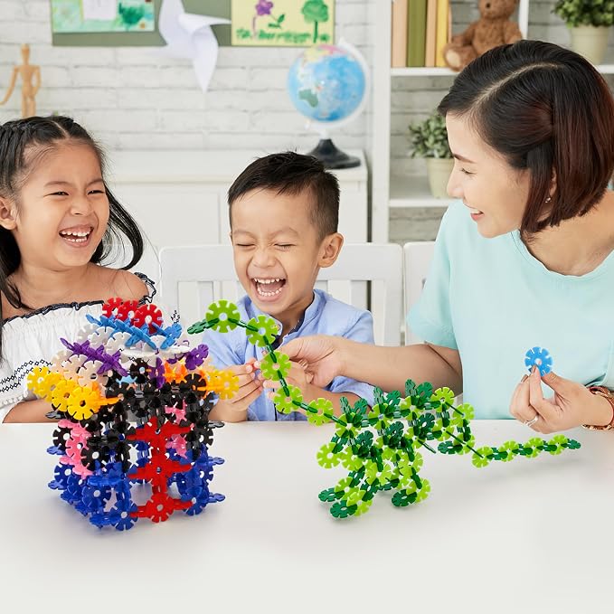 PicassoTiles Building Chip Interlocking Disc Construction Blocks in Purple Color STEM Learning Early Education Toy Engineering Playset Child Brain Development for Toddler Girls Boys Kids Age 3+ PTF108