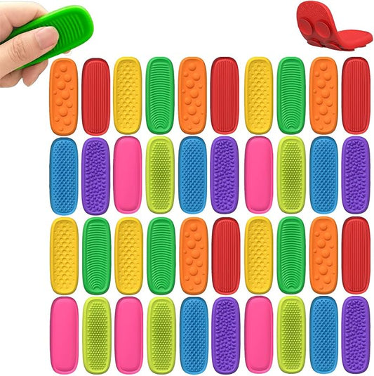 40 Pack Fidget Toys Bulk for Kids, Sensory Toy for Autism Stress Relief, Treasure Box Prizes, Gooide Bag Stuffers, Quiet Fidgets for Classroom Desk, Sensory Bin Filler for 3-5 5-7 Boys Girls