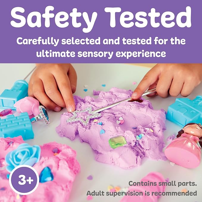 Creativity for Kids Sensory Pack: Princess - Calm Down Corner and Sensory Bin Filler Supplies, Car Activities for Kids, Princess Gifts for Girls, Sensory Toys for Toddlers (Ages 3+)