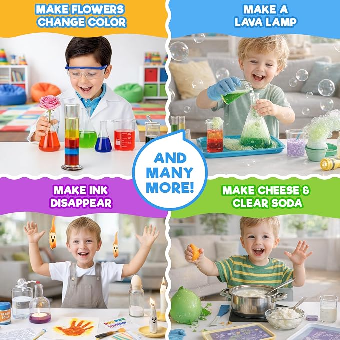 Doctor Jupiter Preschool Science Kit for Kids Ages 3-5, Birthday Gift | Science Kits for Kids Ages 3-5, 100+ Experiments, Birthday Gift for Boys & Girls Ages 3,4, Learning & Educational Toy