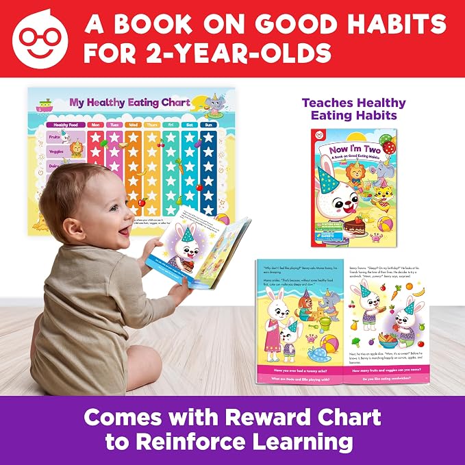 Doctor Jupiter Now I AM 2 Educational Learning Toy for 2 Year Olds | Set of Board Books and Fun Activities, Birthday Gift for Boys & Girls, Preschool Learning Activities