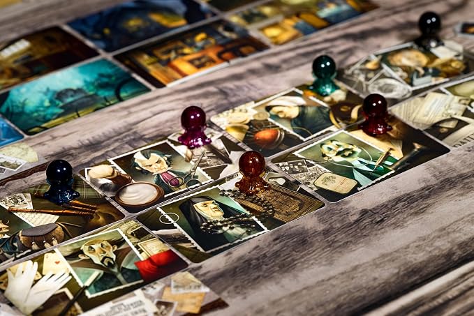 Mysterium Board Game (2025 Refresh) | Cooperative Psychic Mystery Game, Updated Components & New Cards for Family Kids & Adults, Ages 10+, 3-7 Players, 45 Mins
