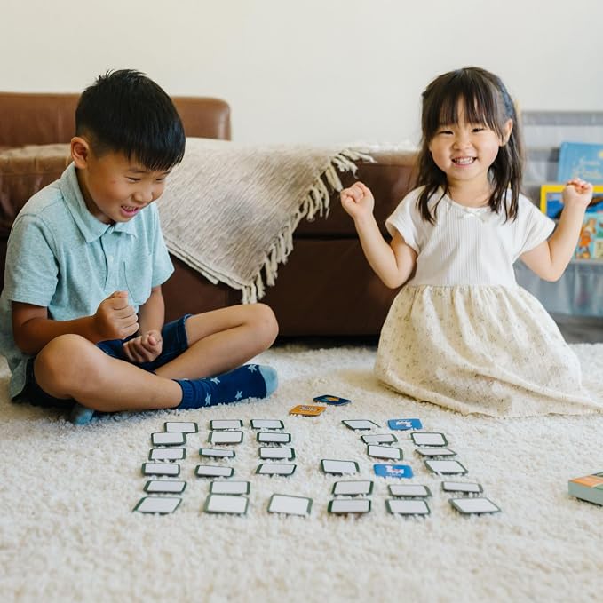 Wildkin Memory Matching Game – 18 Educational Pairs for Toddlers & Preschool - Animals