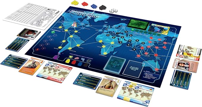 Asmodee Pandemic on the Brink Board Game EXPANSION - Face New Challenges and Save Humanity, Cooperative Strategy Game for Kids and Adults, Ages 8+, 2-5 Players, 45 Minute Playtime