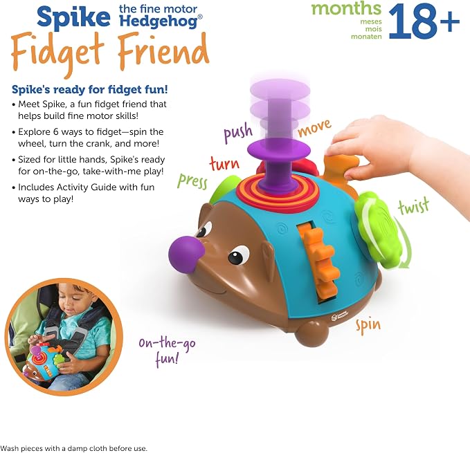 Learning Resources Spike the Fine Motor Hedgehog Fidget Friend