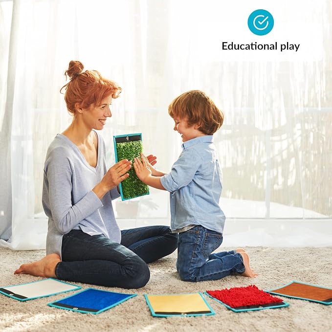 ODOXIA Sensory Mats for Autistic Children | Tiles for Kids | Wall Panel | Multi-Sensory Exploration | Toys | Room Equipment | Disorder Toys for Tactile Play