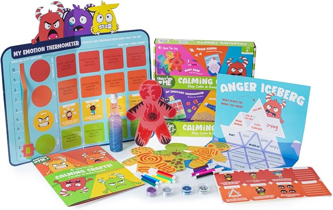 Open The Joy Calming Crafts Kit – Kids Mindfulness & Stress Relief