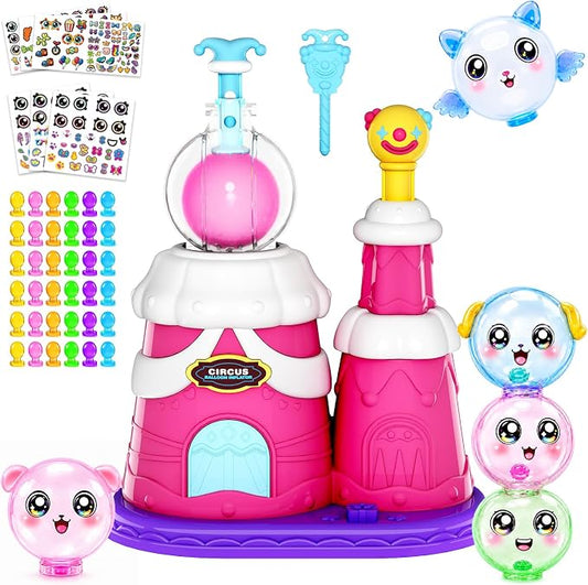 Innofans DIY Balloon Craft Kit with Sticker Decorated Balloons Toy for Kids, Craft Kit for Kids 4-8, Arts & Crafts Girls Toys, DIY Creative Activity, Christmas Birthday Gifts for Girls Boys Ages 3+