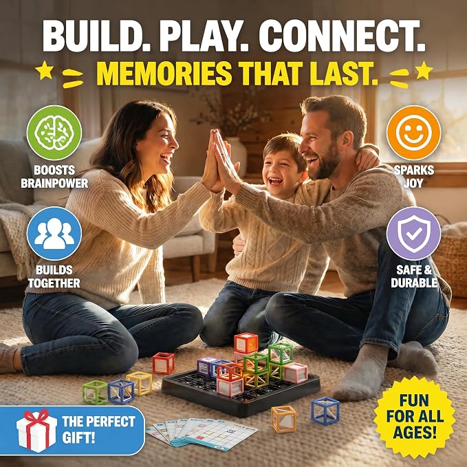 2026 New Laser Maze Reasoning Game, STEM Toys for Boys Ages 8-13 | Laser Maze Game, Science STEM Kits for Ages 8-14, Board Games for Kids 8-12, Games for 10 Year Old Boys Gifts for 10 Year Old