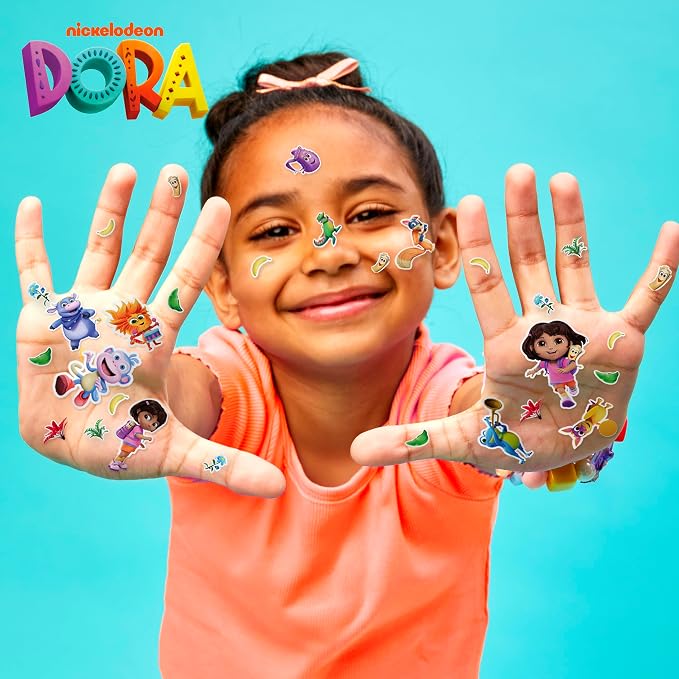 Horizon Group USA Puffy Sticker Playset for Kids, Dora