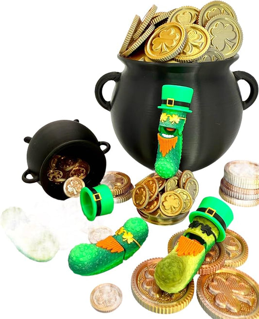 Tickle Pickle Fidget Toy - Pickle Fidget - Fidget Toy (St. Patrick's)