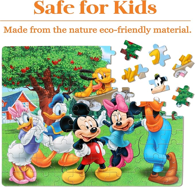 Puzzles for Kids Ages 4-6,100 Piece Puzzles for Kids Ages 6-8 in Metal Box | Educational Learning Jigsaw Puzzles Puzzle Games for Boys and Girls