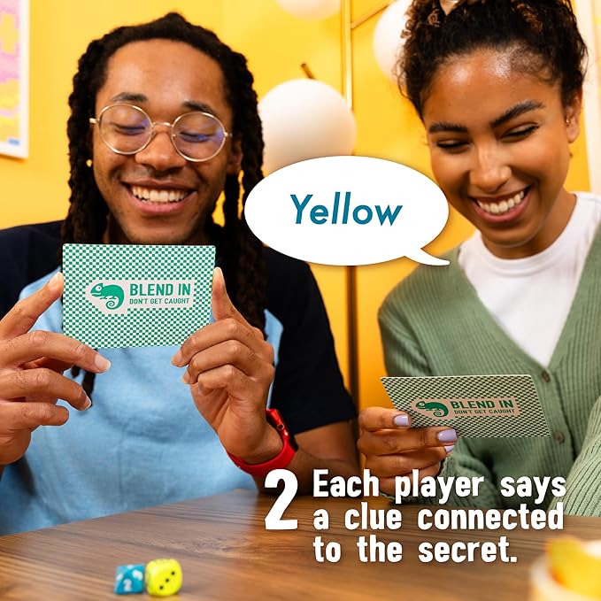 Big Potato The Chameleon Travel: The Award-Winning Spot-The-Imposter Board Game in a Travel Friendly Tin with 20 New topics