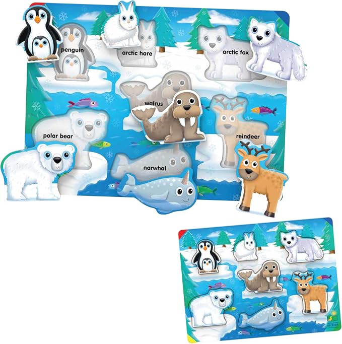 My First Lift & Learn Arctic Puzzle By The Learning Journey
