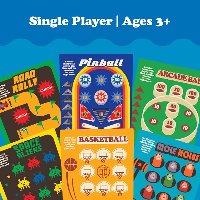 Original Waterfuls Handheld Games, Kids Retro Travel Games, Fidget Toys | Retro Travel Games, Fidget Toys, Water Games, Kids Games, Screen Free, 6 Interchangeable Back Panels
