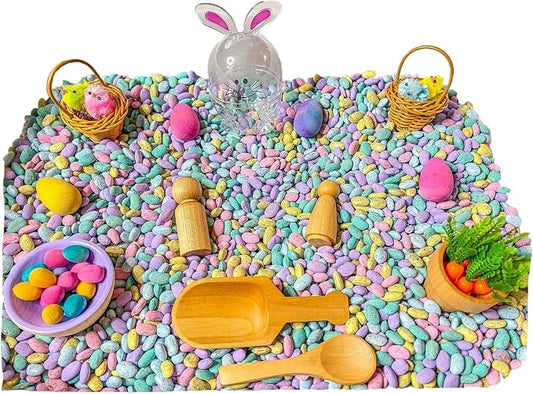 Kids Sensory Bins Montessori Sensory bin, Sensory Toys, Sensory Bins, Sensory Bin for Preschoolers (Pastel Bunny)