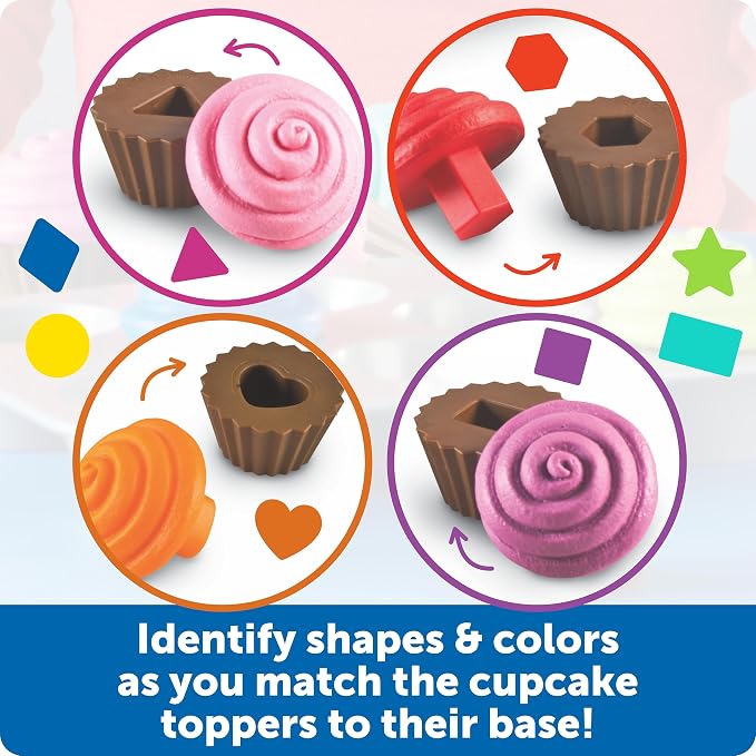 Learning Resources Smart Snacks Shape Sorting Cupcakes
