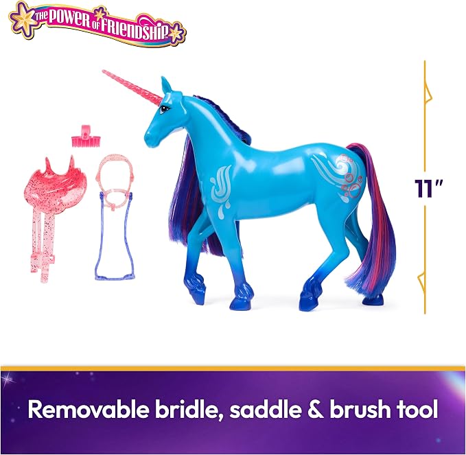 Unicorn Academy 11-inch River Figure, Dolls & Unicorn Toys, Ages 4+ | Power of Friendship, Poseable Head, Brushable Mane & Tail, Recreate Show Moments, Storytelling Play, Birthday Gifts for Girls