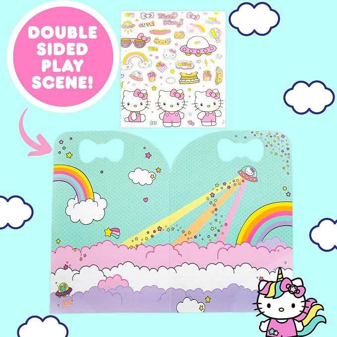 Horizon Group USA Puffy Sticker Playset for Kids, Hello Kitty