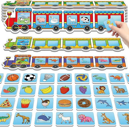 Quilinz Magnetic Sorting Toys,Animal&Vegetable&Fruit&Food&Ball Fridge Magnets for Kids,Recognition Games,Toddler Magnets for Refrigerator Whiteboard,Matching Game,Preschool Learning Activity