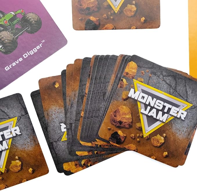 Prime Party Monster Jam Match Memory Game