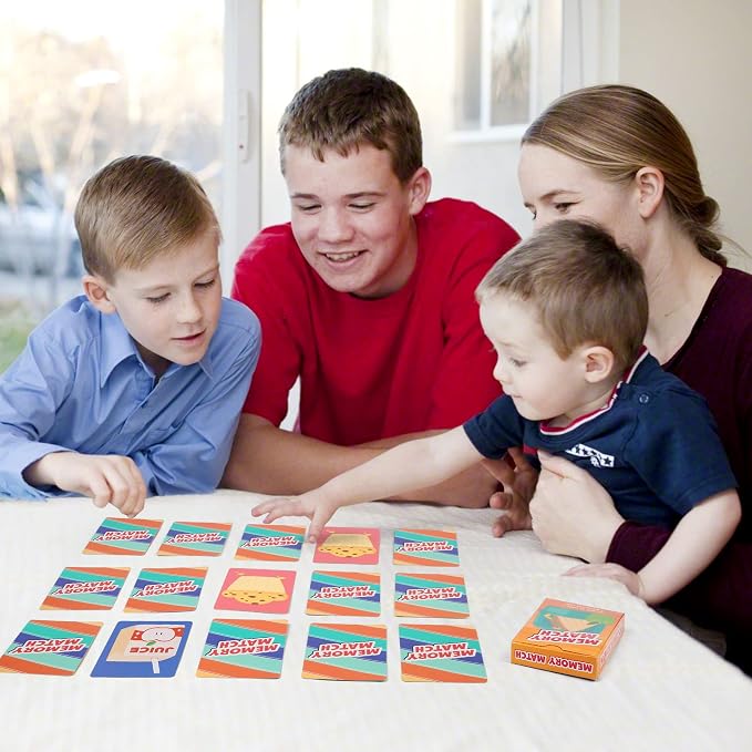 LotFancy Card Games for Kids, 6 Decks, Go Fish, Old Maid, Crazy Eights, Memory Match, Slap Jack, Animal Playing Cards, Easter Basket Stuffers, Stocking Stuffers, Birthday Gifts (Pack of 2)