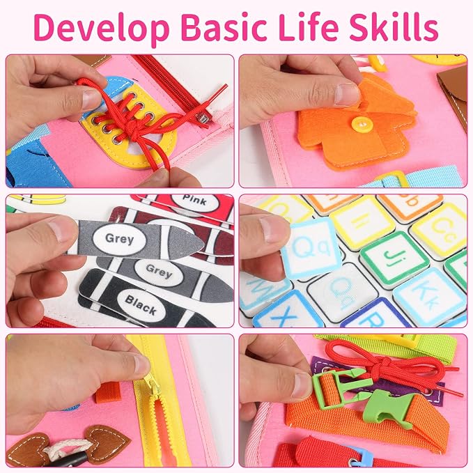 Felt Activity Board 1.0 – Portable Quiet Play Set