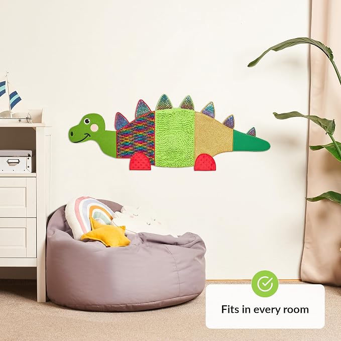 ODOXIA Sensory Wall Panel | Sequin Busy Board for Sensory Room and Daycare | Montessori Toys and Activity | Autism Mats and Squares for Toddlers and Kids