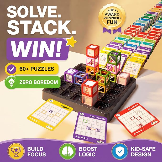 2026 New Laser Maze Reasoning Game, STEM Toys for Boys Ages 8-13 | Laser Maze Game, Science STEM Kits for Ages 8-14, Board Games for Kids 8-12, Games for 10 Year Old Boys Gifts for 10 Year Old