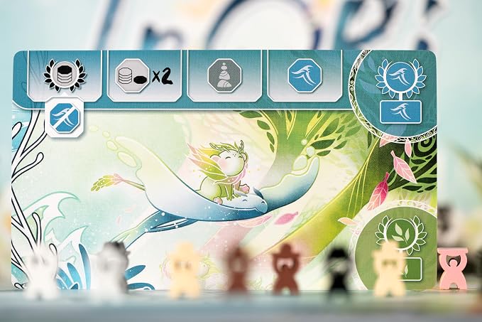 Inori Board Game | Cooperative & Competitive Worker Placement Strategy Game, Fun Family Game for Kids and Adults, Ages 10+, 2-4 Players, 40 Mins