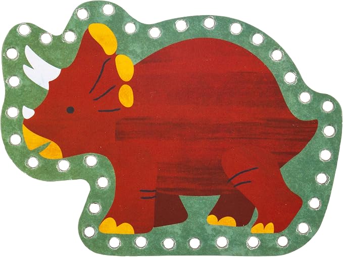 Stephen Joseph Lacing Cards, Dino